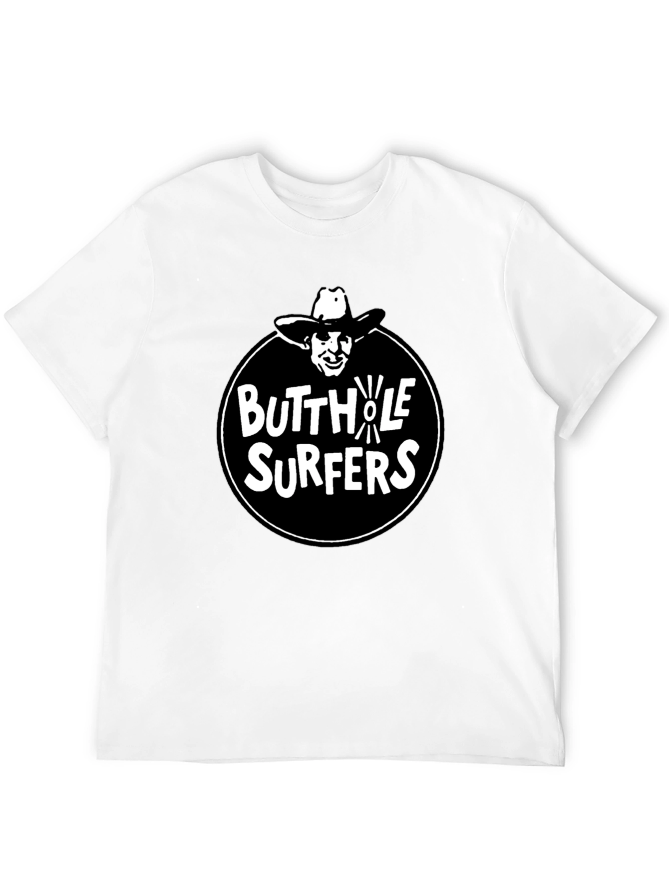 Butthole Surfers Band Tee - Classic Black T-Shirt