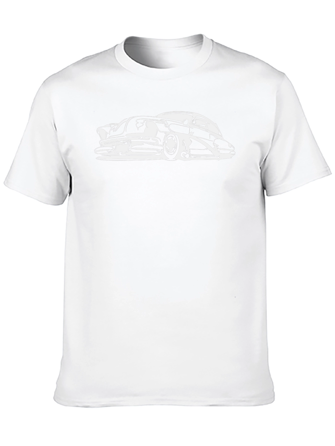 Classic Car Graphic Black T-Shirt
