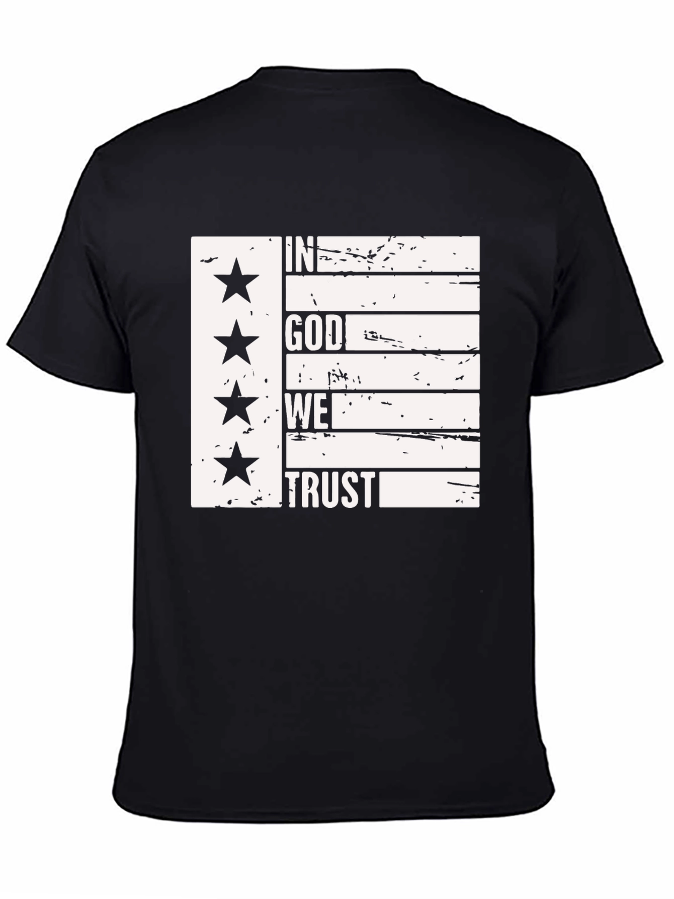 In God We Trust Patriotic Graphic Tee