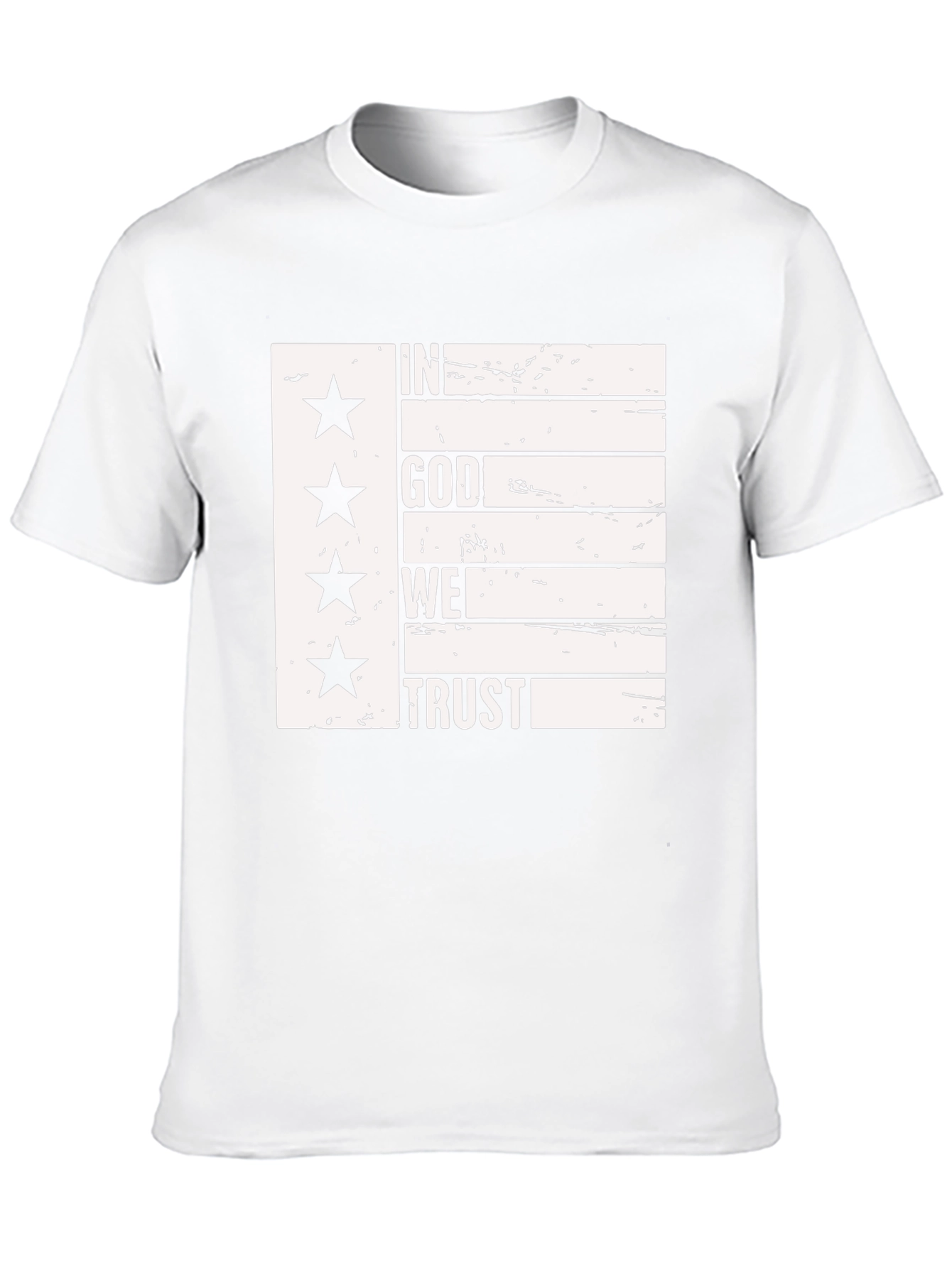 In God We Trust Patriotic Graphic Tee