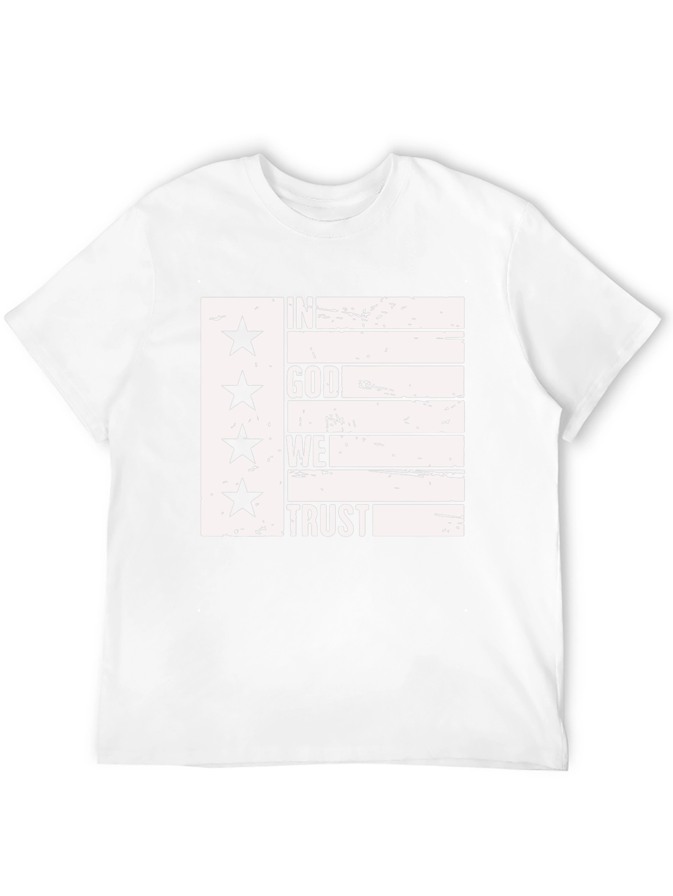 In God We Trust Patriotic Graphic Tee