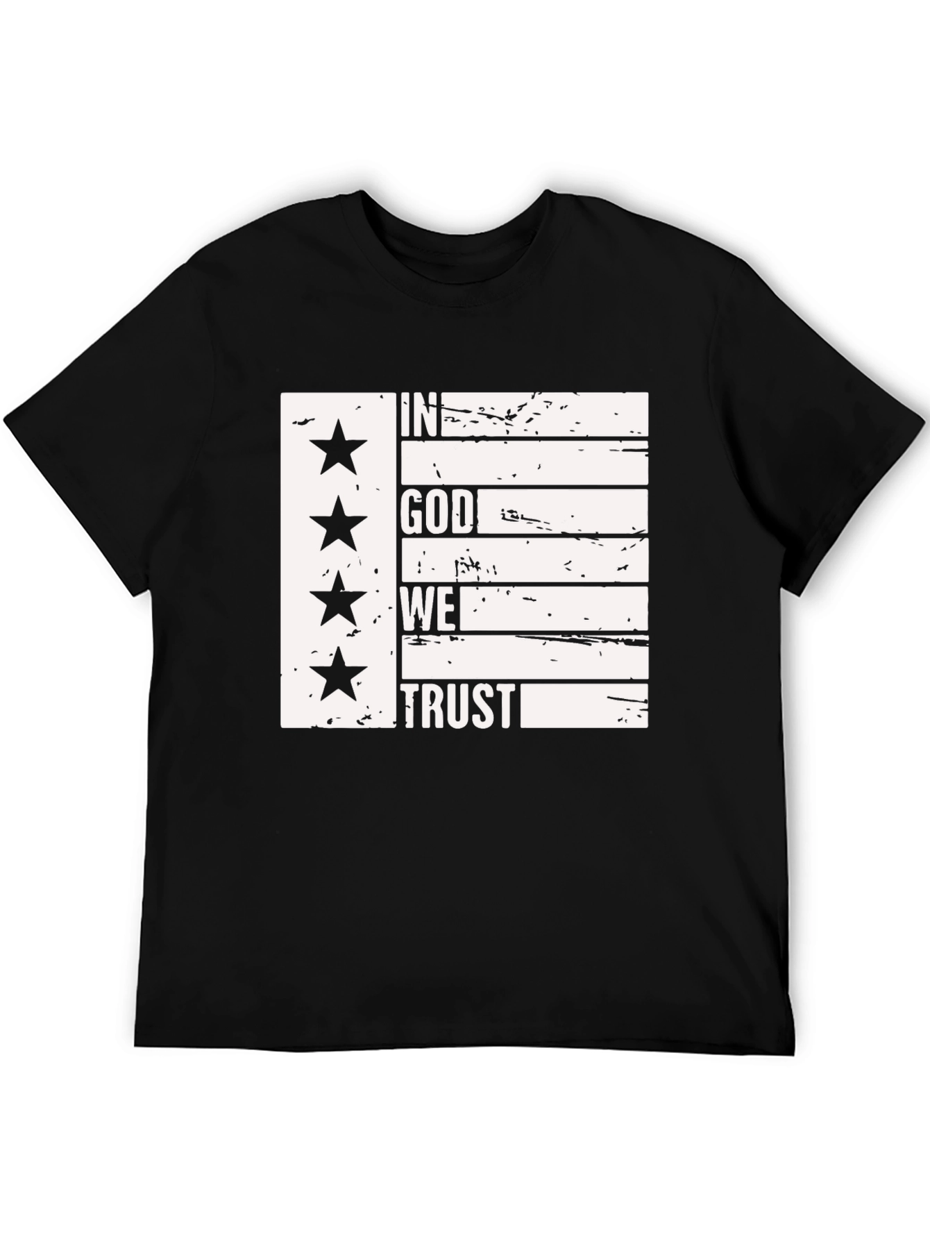 In God We Trust Patriotic Graphic Tee