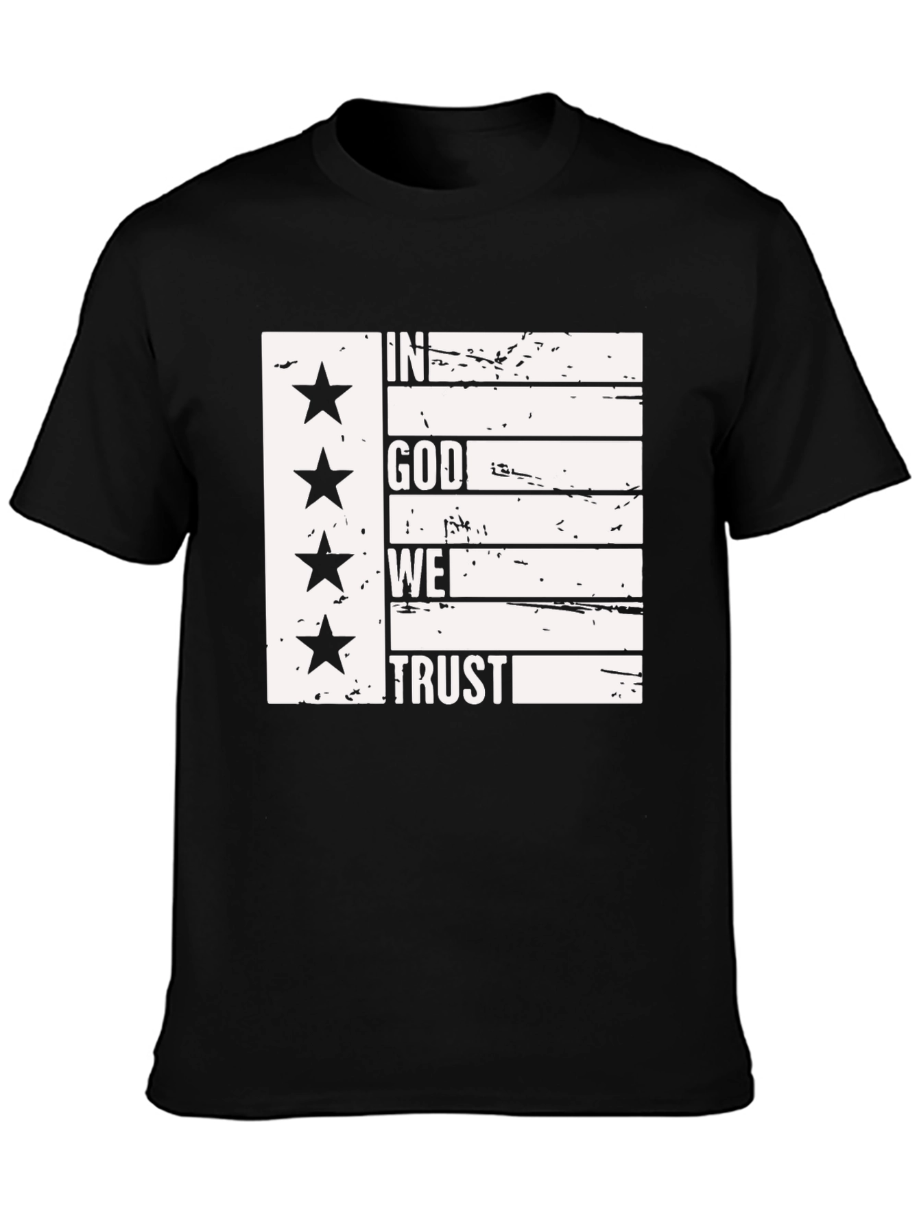 In God We Trust Patriotic Graphic Tee