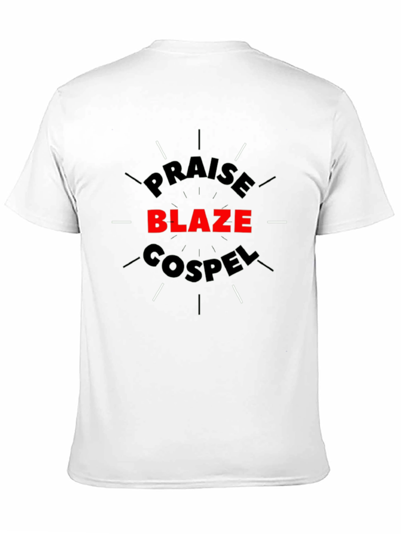 Praise Blaze Gospel Graphic T-Shirt