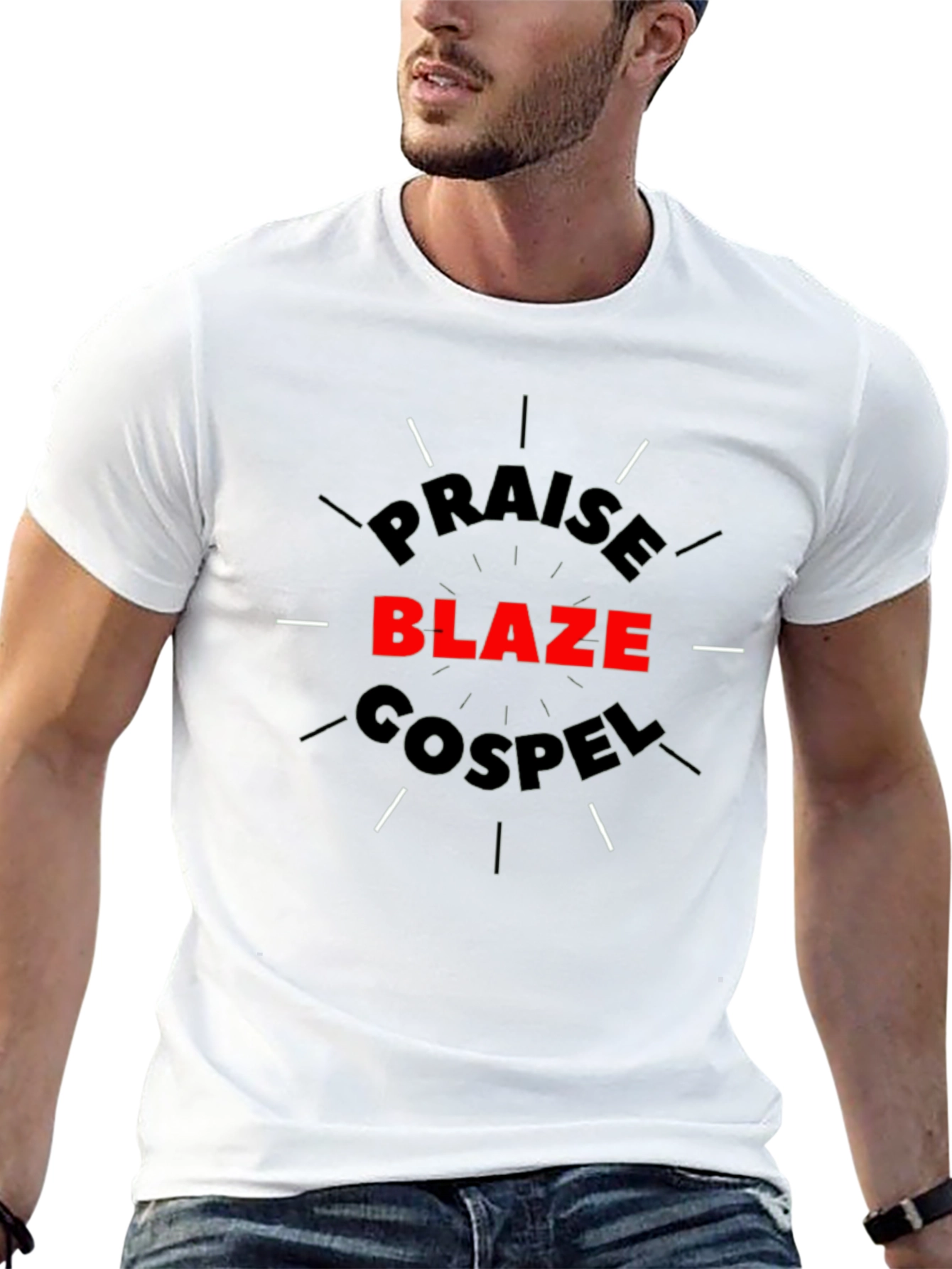 Praise Blaze Gospel Graphic T-Shirt