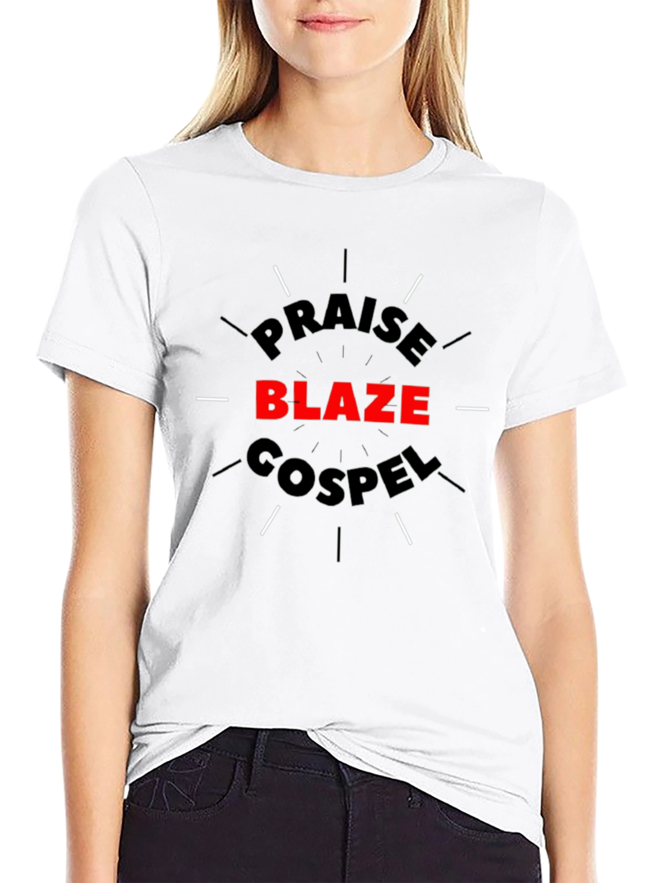 Praise Blaze Gospel Graphic T-Shirt