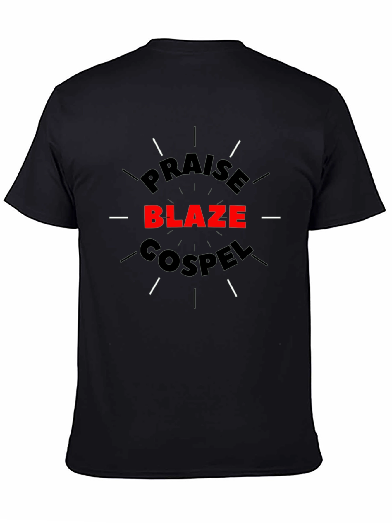 Praise Blaze Gospel Graphic T-Shirt