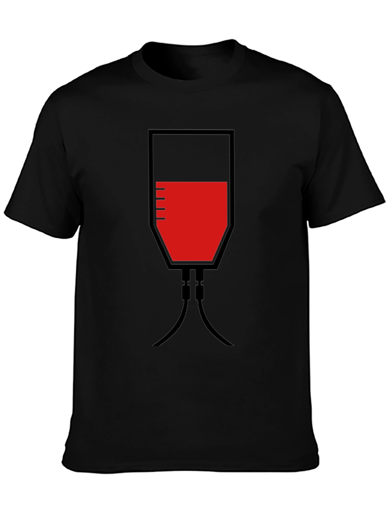 Blood Bag Graphic T-Shirt - Novelty Medical Tee