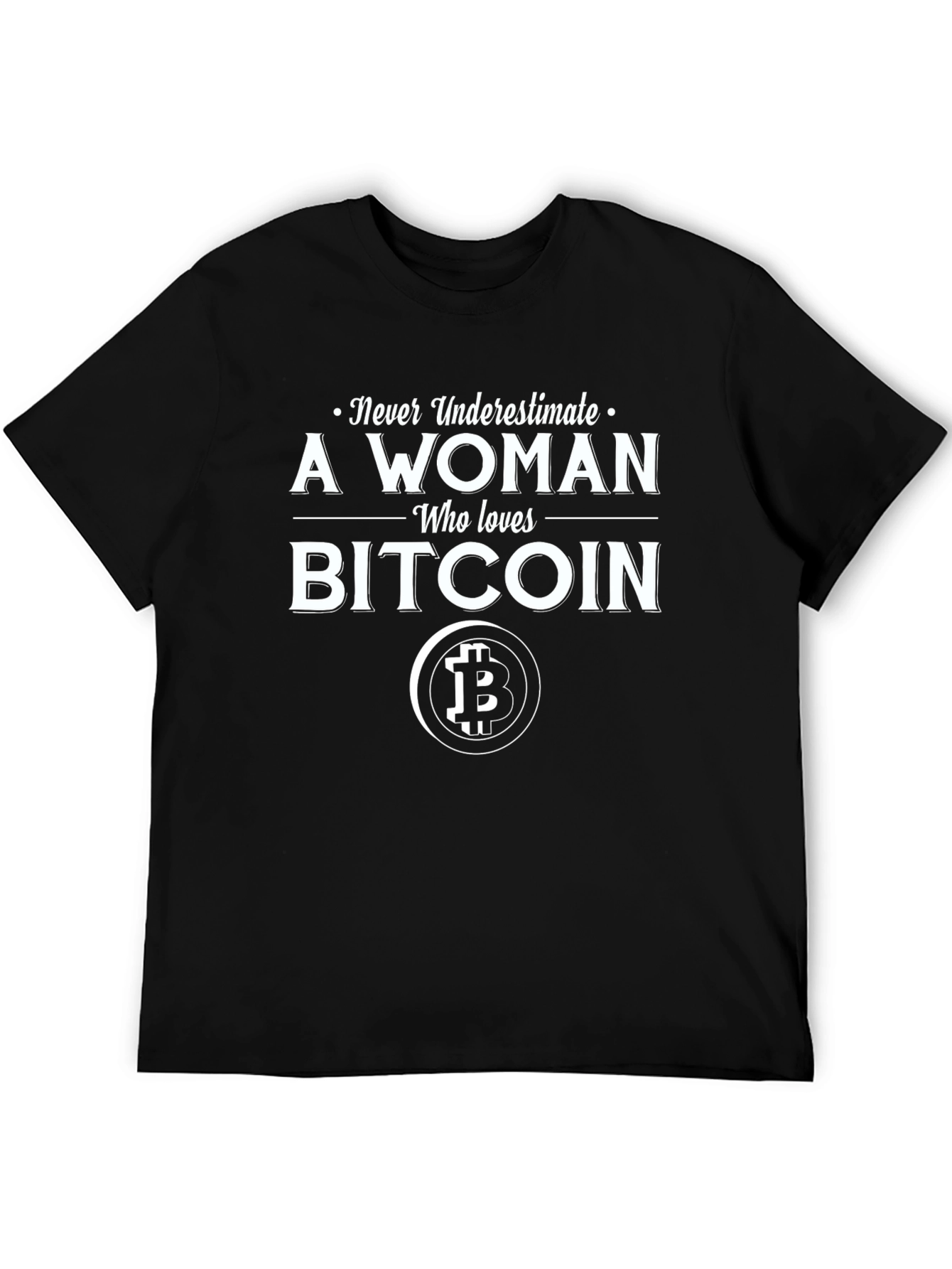 Bitcoin Lover Womens Graphic Tee