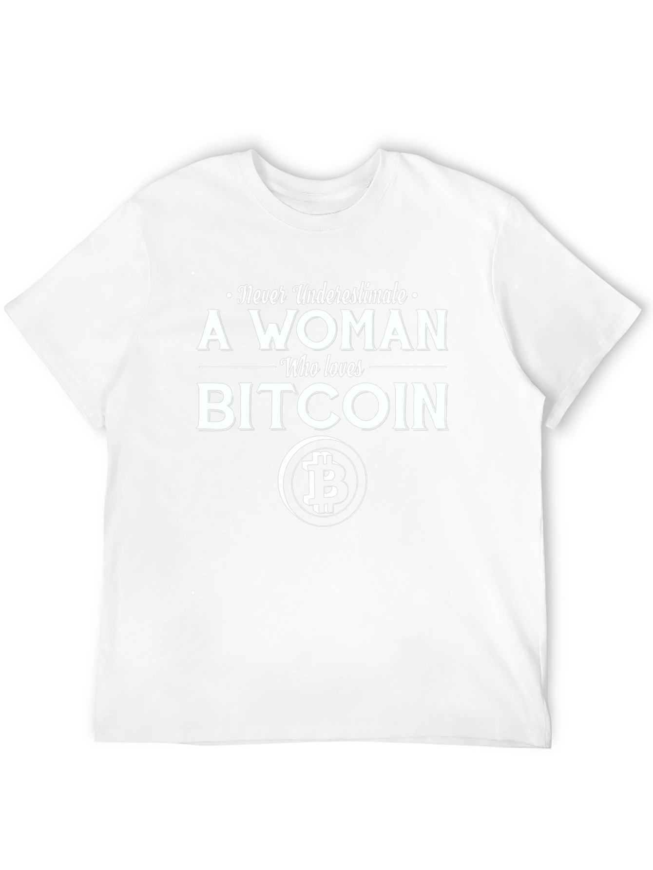 Bitcoin Lover Womens Graphic Tee