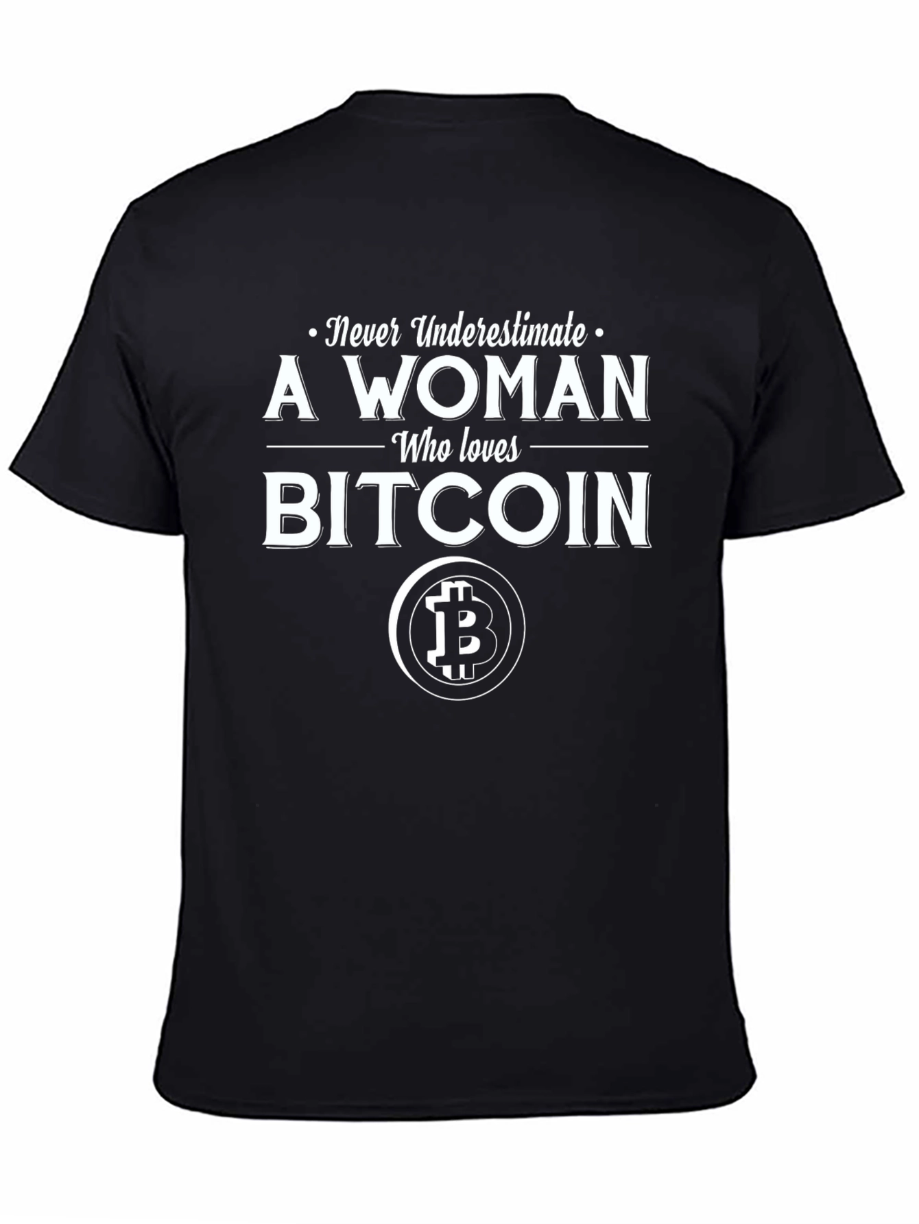 Bitcoin Lover Womens Graphic Tee