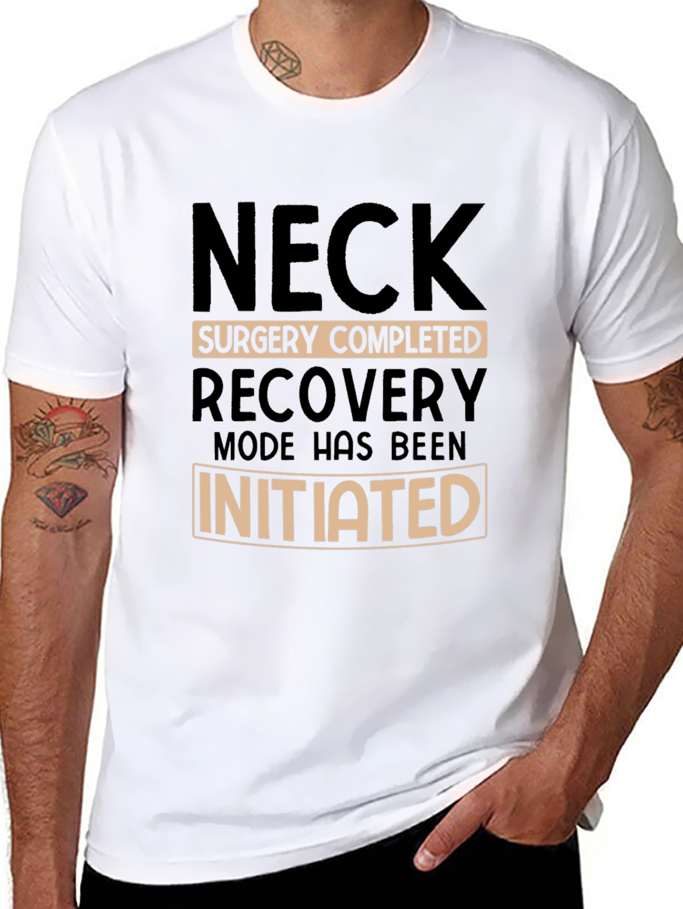 Neck Surgery Recovery Mode Initiated T-Shirt