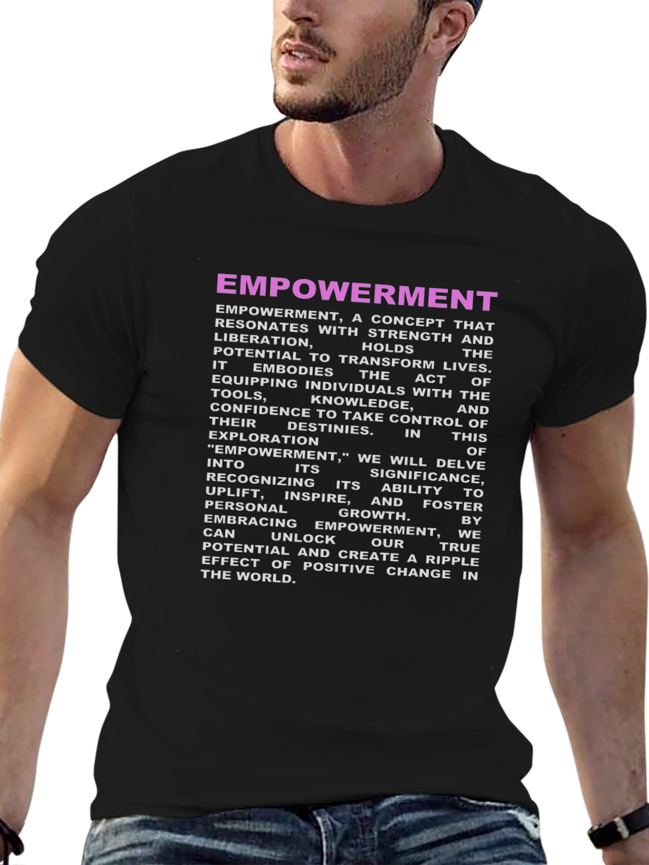 Empowerment Graphic T-Shirt - Inspiring Positive Change
