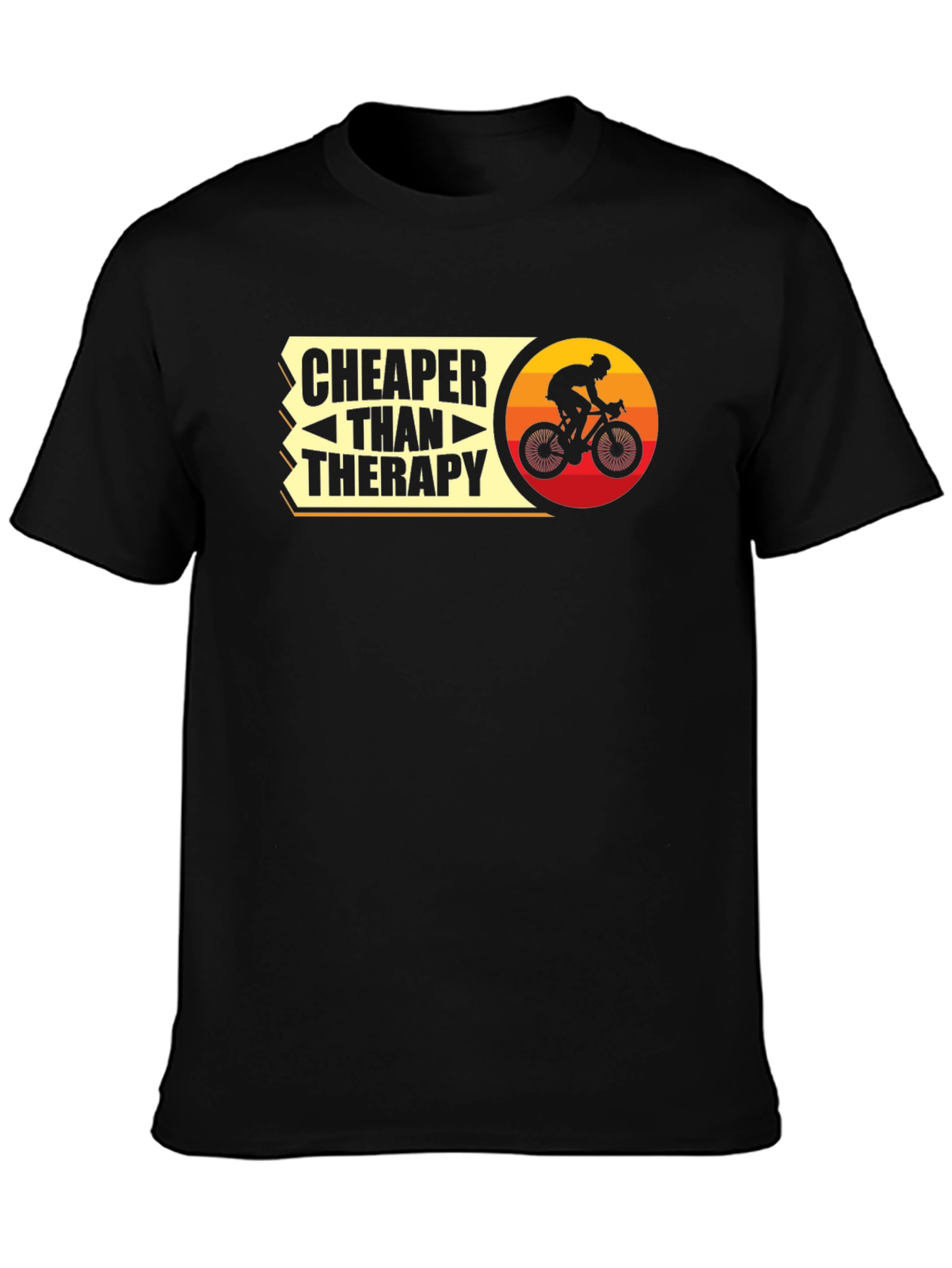 Cheaper Than Therapy Cycling T-Shirt