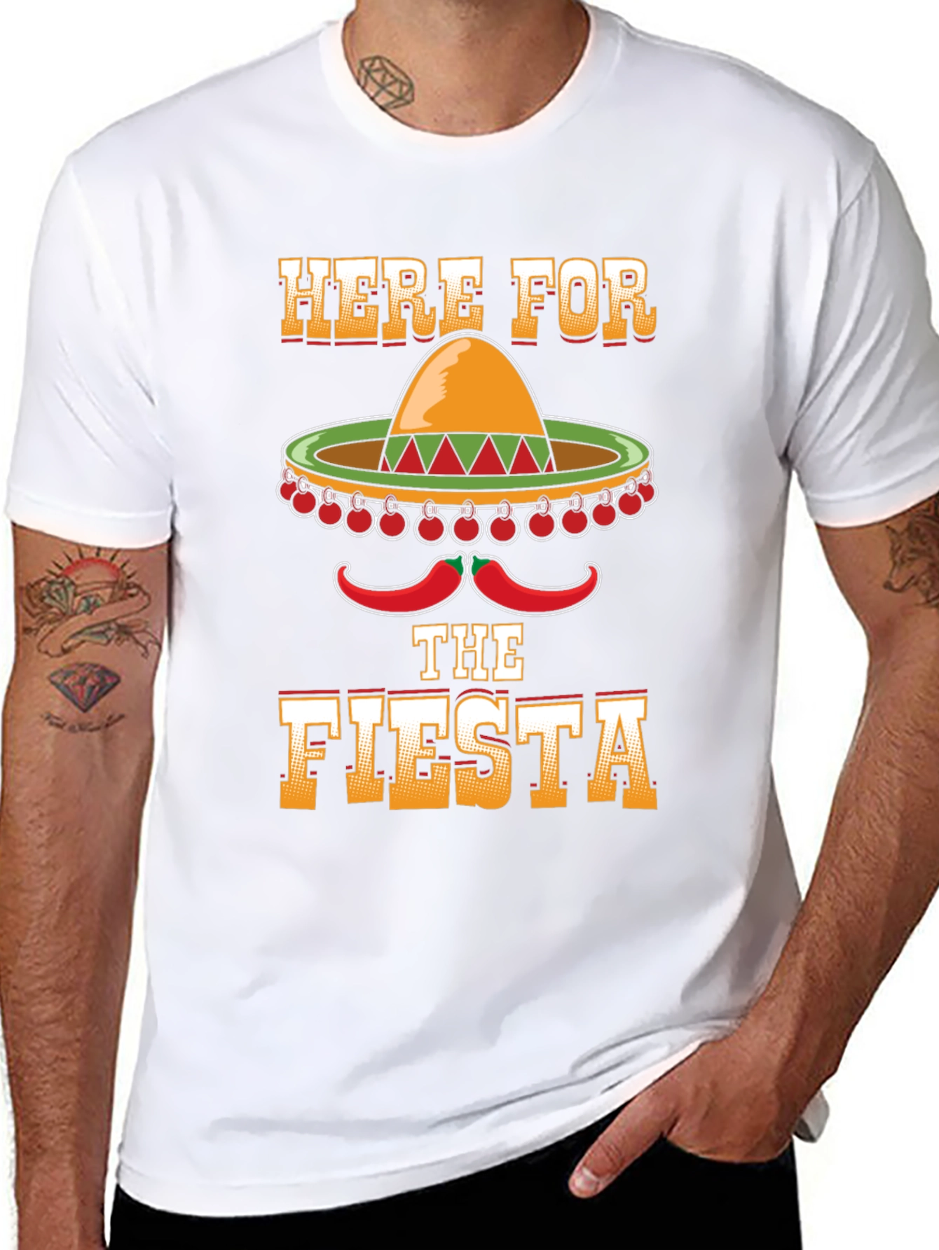 Here For The Fiesta T-Shirt