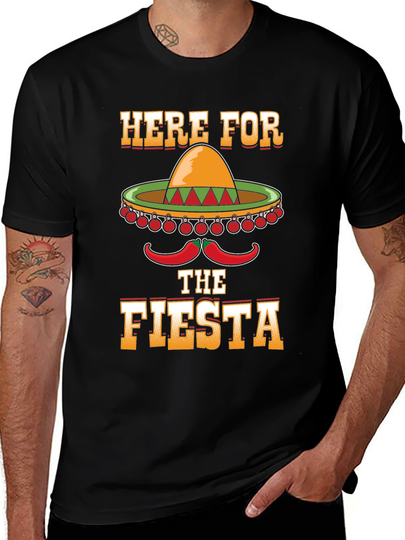Here For The Fiesta T-Shirt