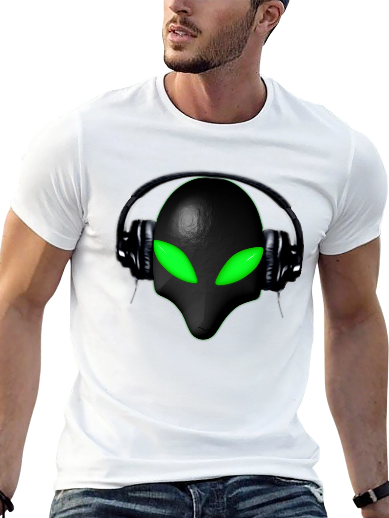 Alien DJ Graphic Tee