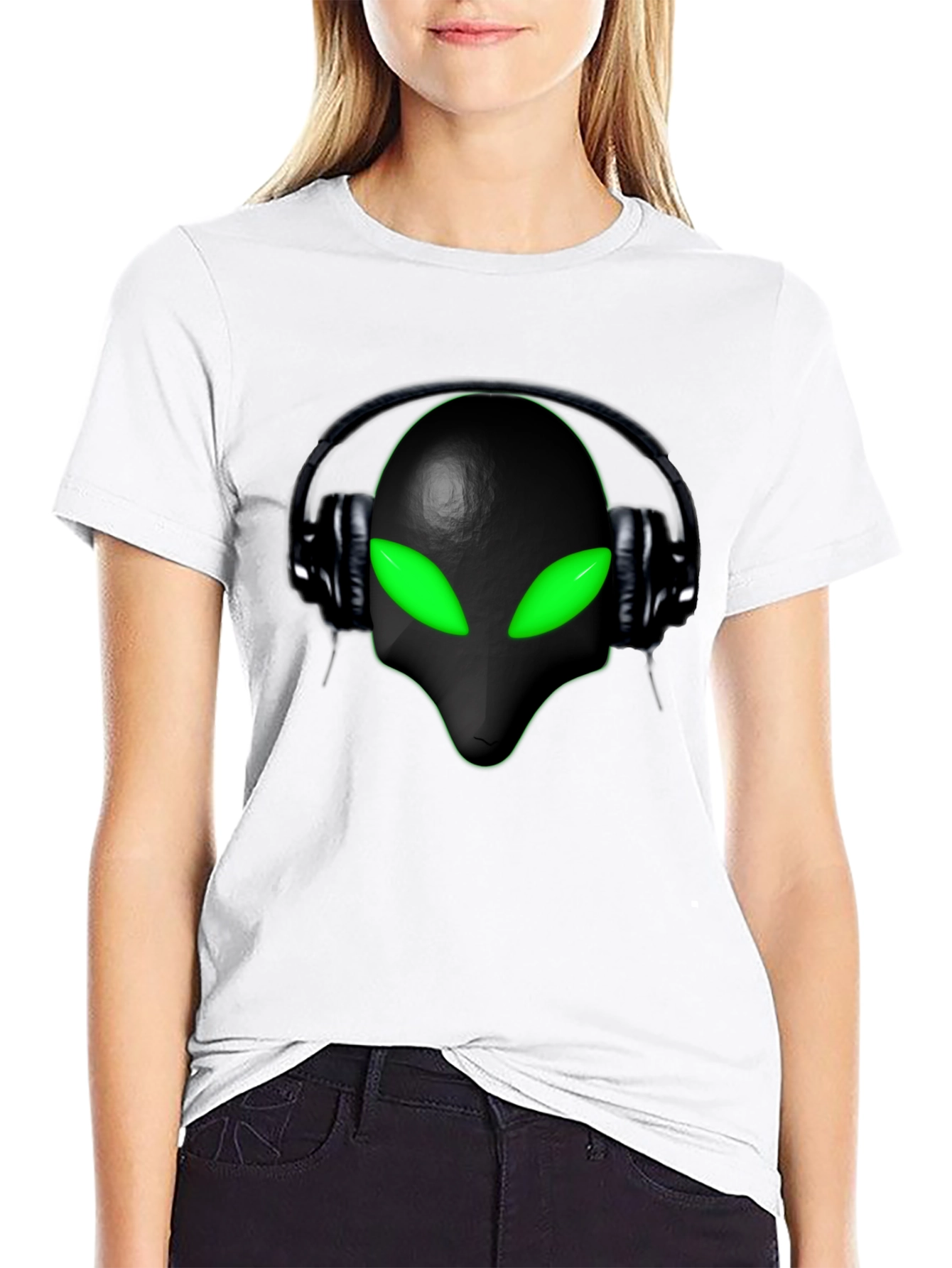 Alien DJ Graphic Tee