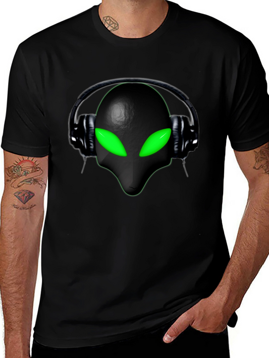 Alien DJ Graphic Tee