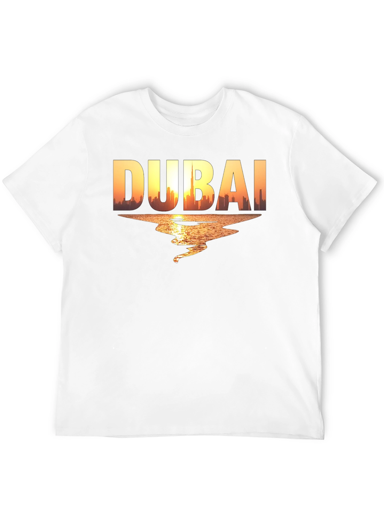 Dubai Skyline Graphic T-Shirt