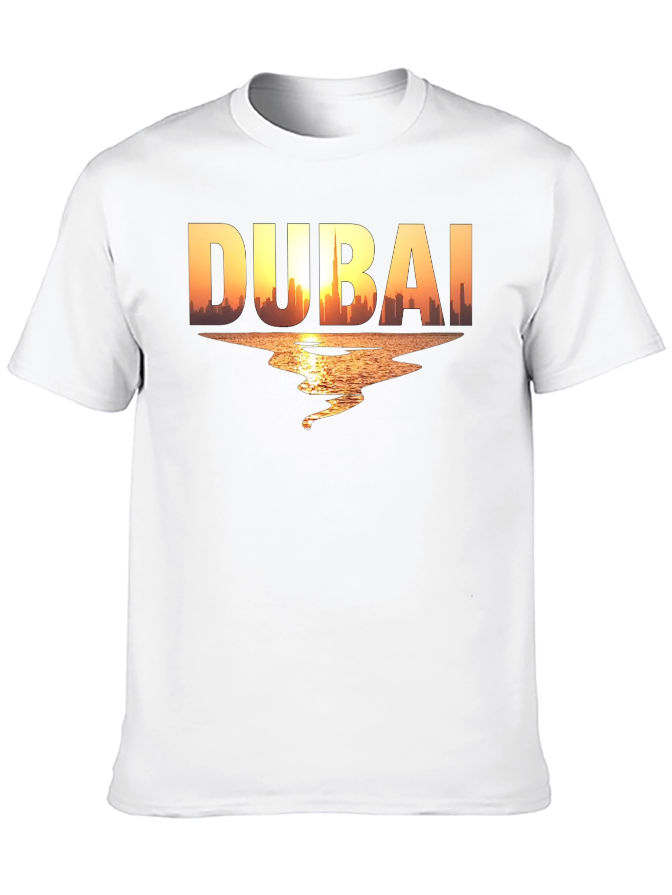Dubai Skyline Graphic T-Shirt