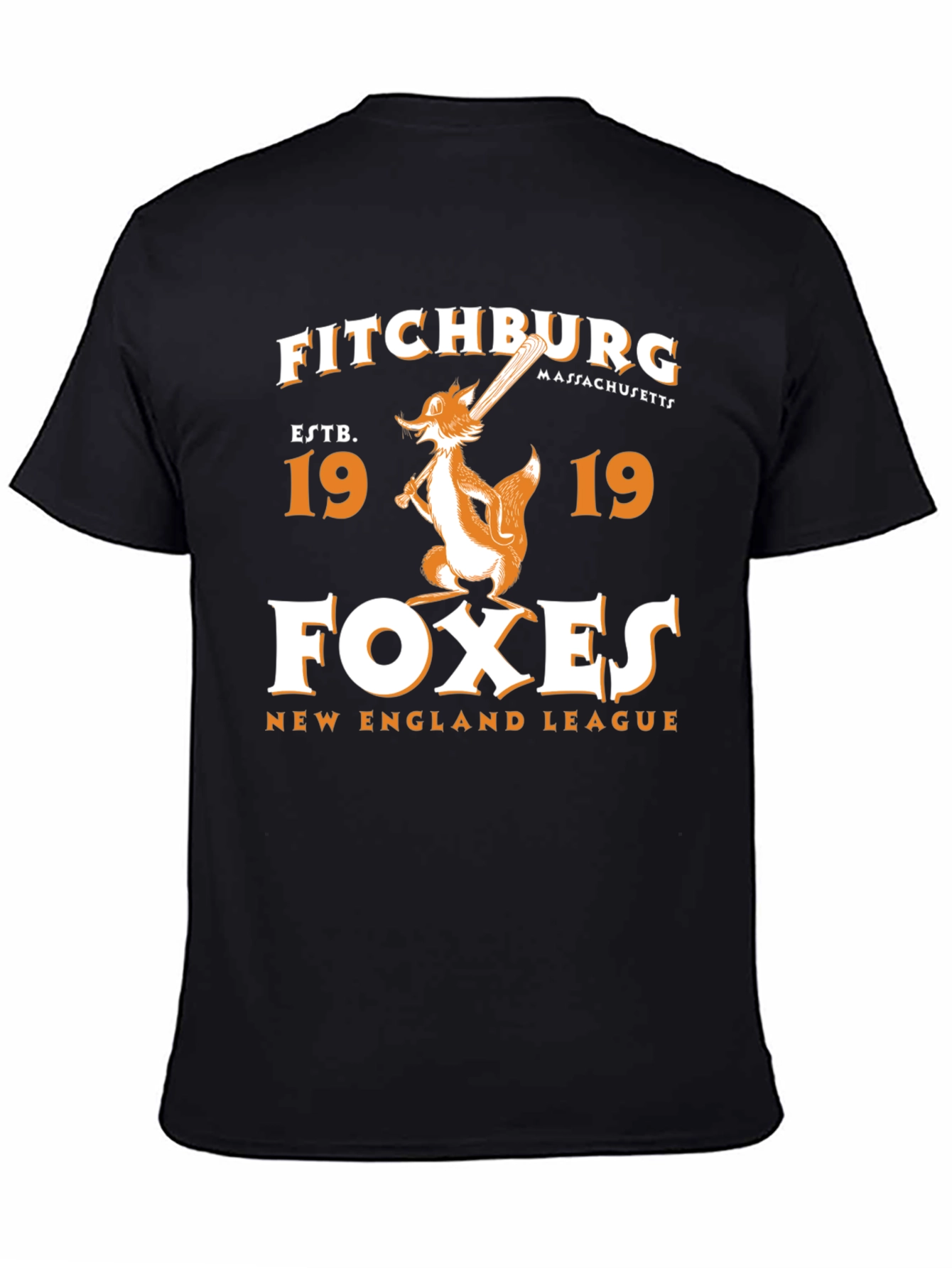 Fitchburg Foxes Baseball T-Shirt