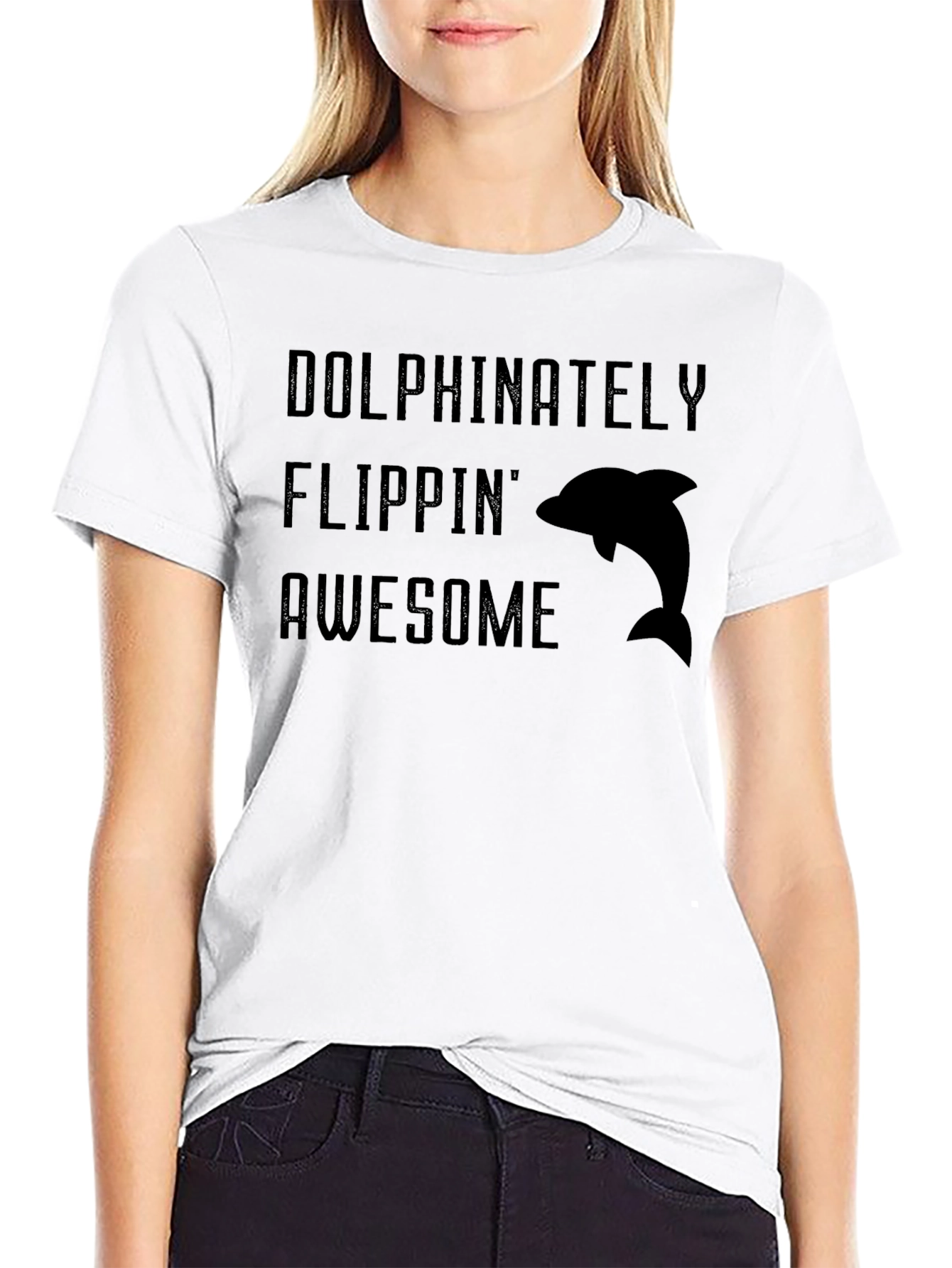 Dolphinitely Flippin Awesome Graphic Tee