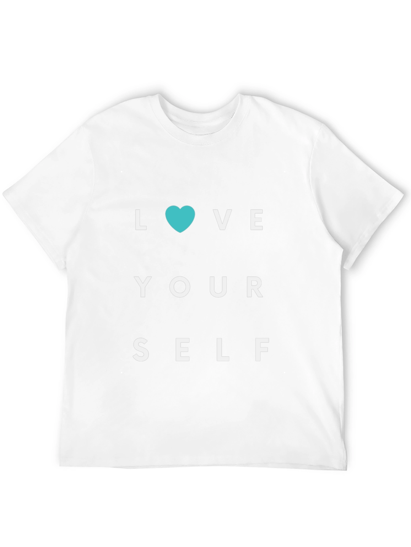 Love Yourself Heart Graphic Tee