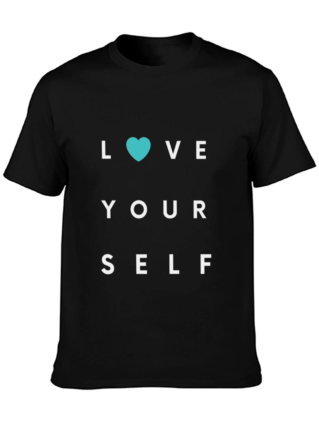 Love Yourself Heart Graphic Tee