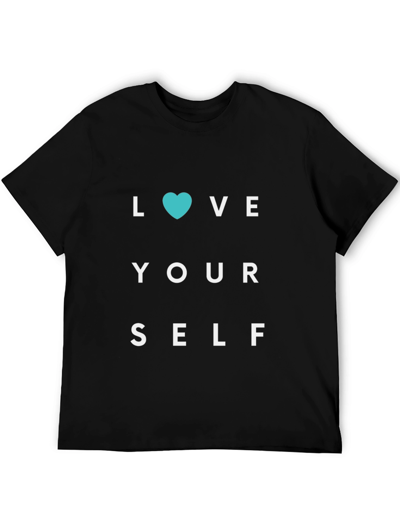Love Yourself Heart Graphic Tee