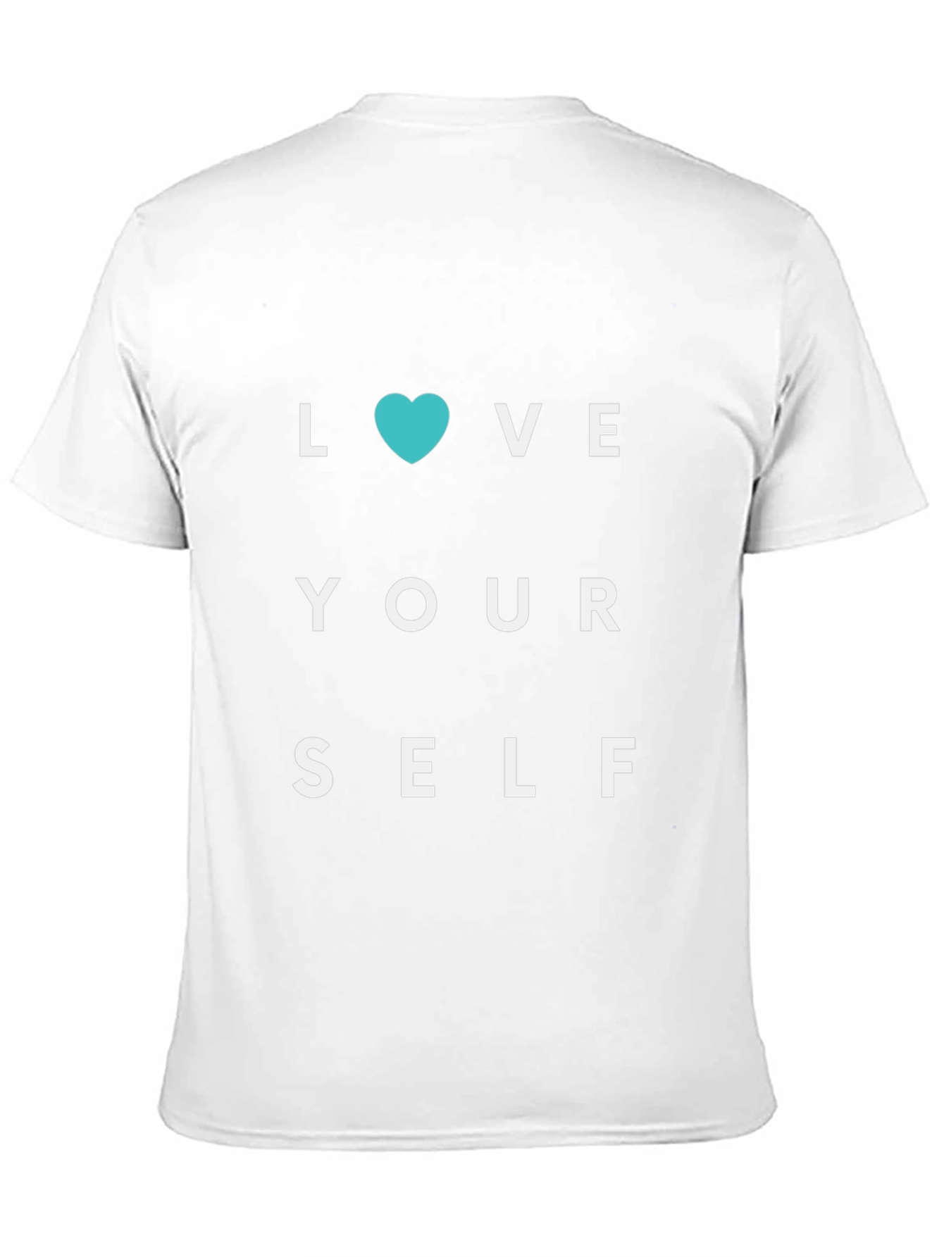 Love Yourself Heart Graphic Tee