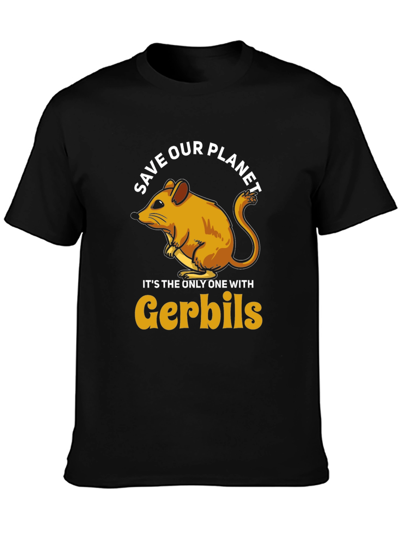 Save Our Planet Gerbil T-Shirt