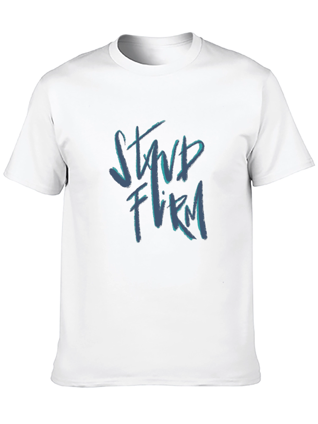 Stand Firm Black Graphic Tee