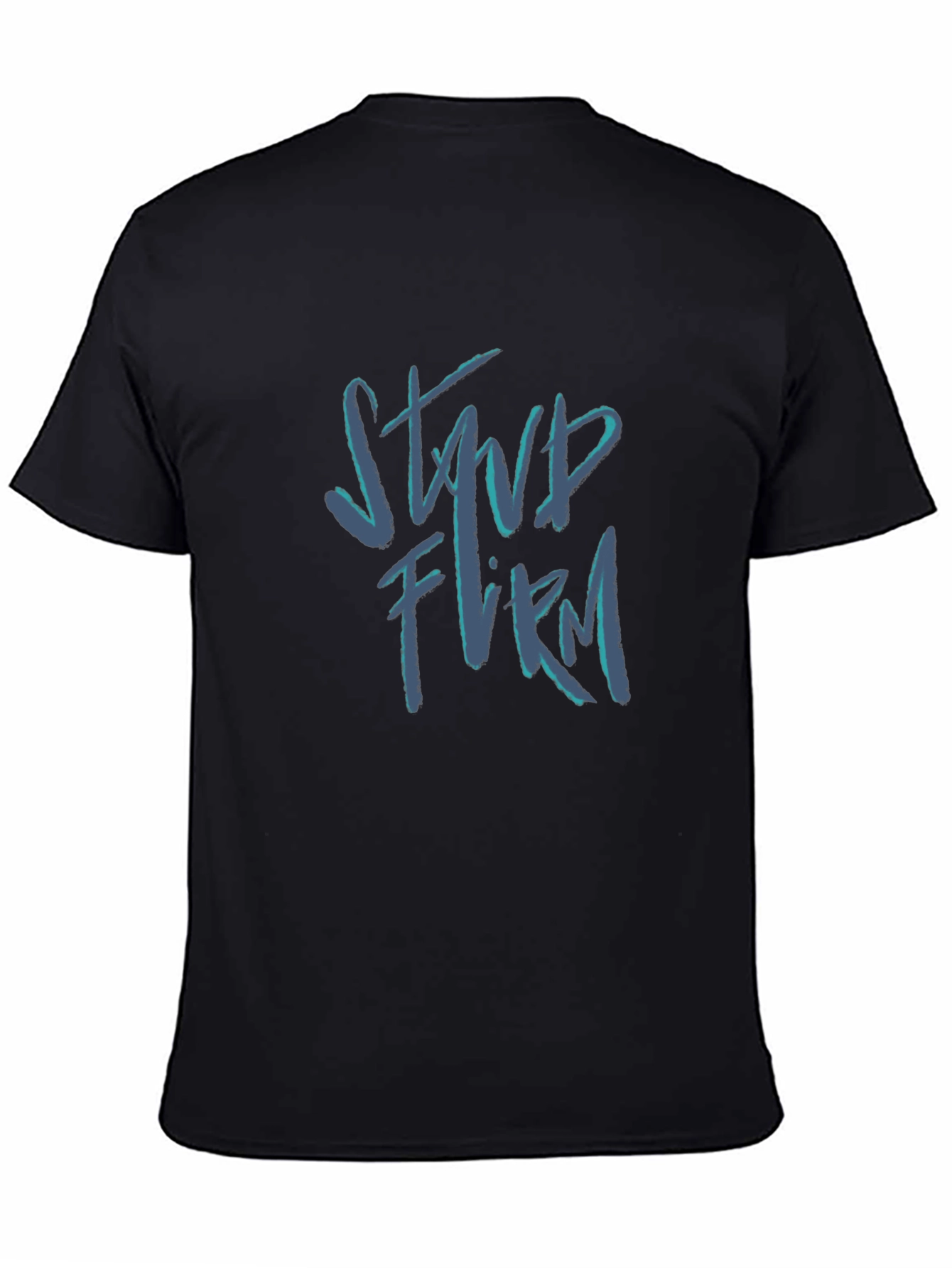 Stand Firm Black Graphic Tee