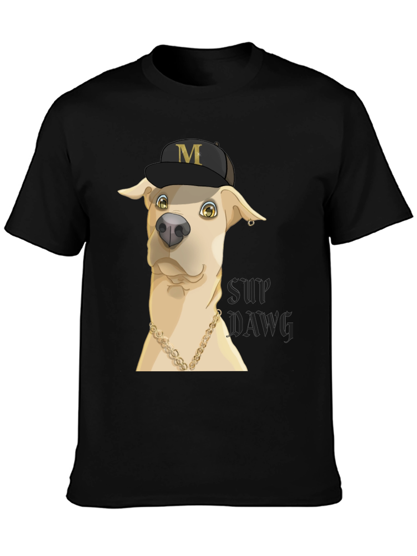 Funny Dog Graphic T-Shirt