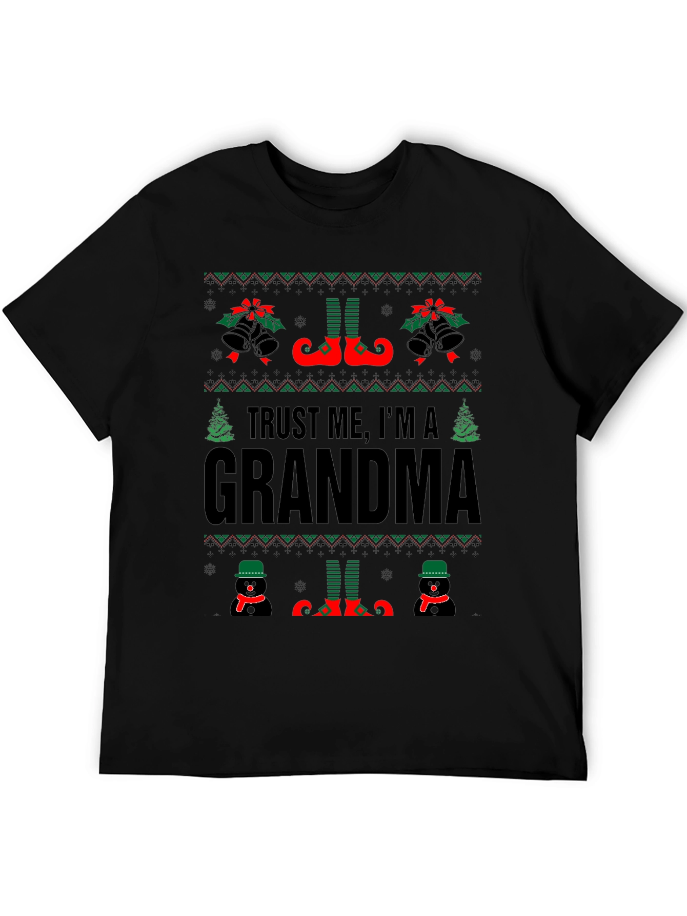 Grandma Christmas Sweater T-Shirt