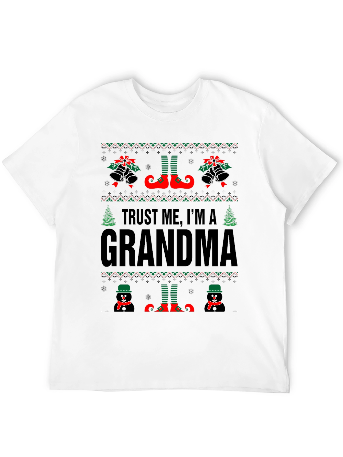 Grandma Christmas Sweater T-Shirt
