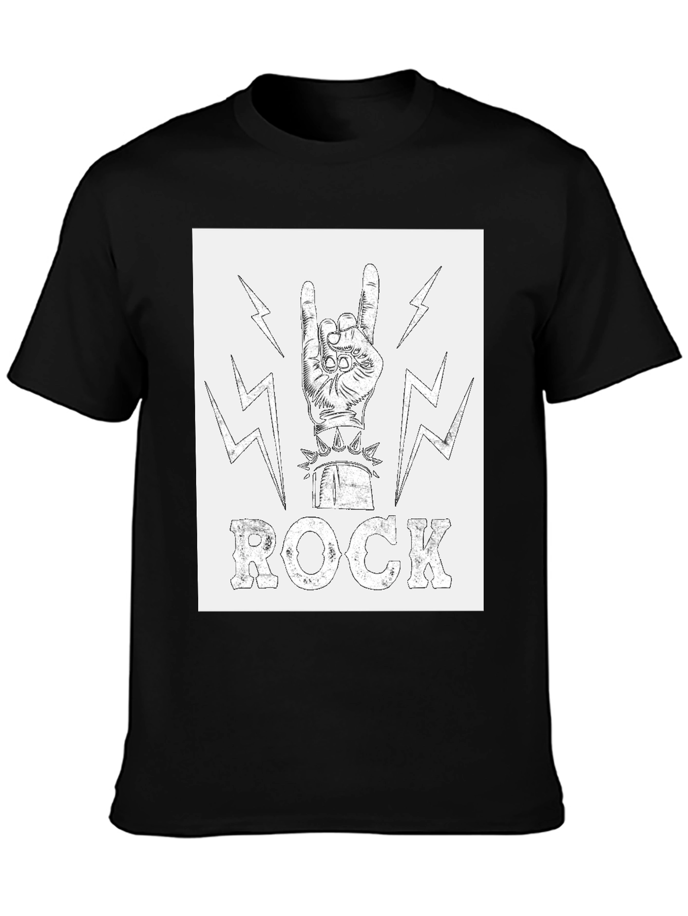 Rock and Roll Graphic T-Shirt