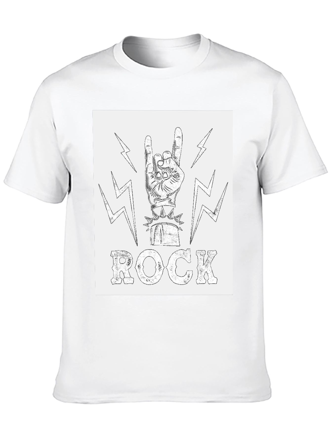 Rock and Roll Graphic T-Shirt
