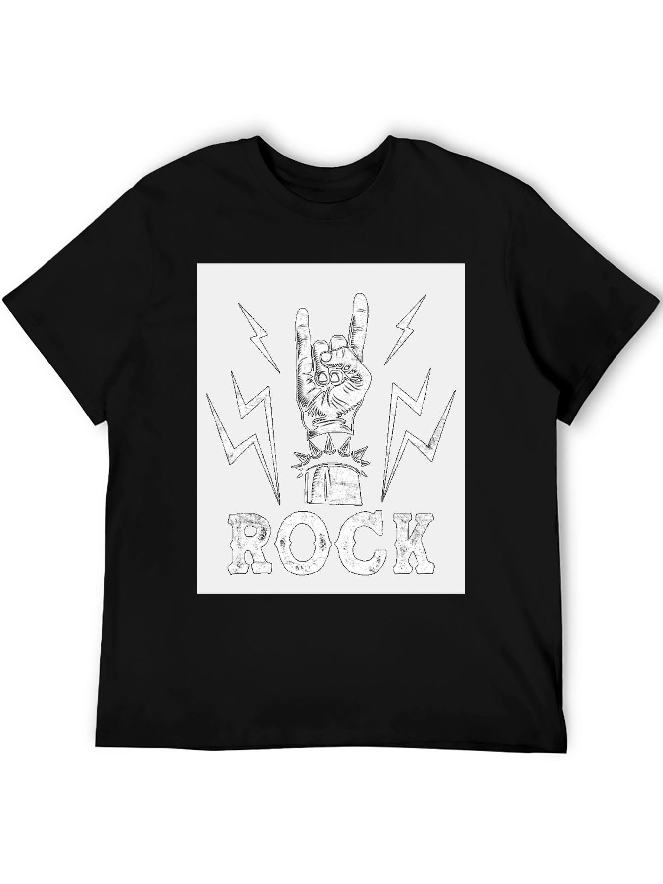 Rock and Roll Graphic T-Shirt