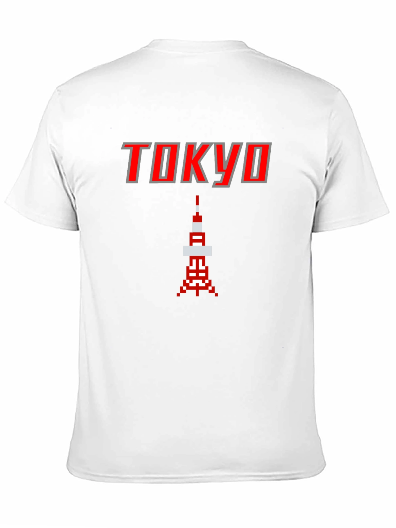 Tokyo Pixel Art T-Shirt - Retro Gaming Style