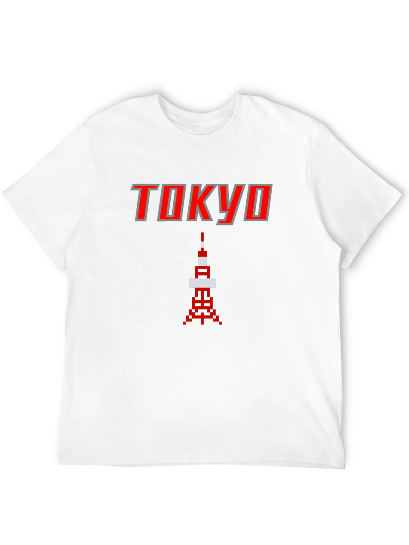 Tokyo Pixel Art T-Shirt - Retro Gaming Style
