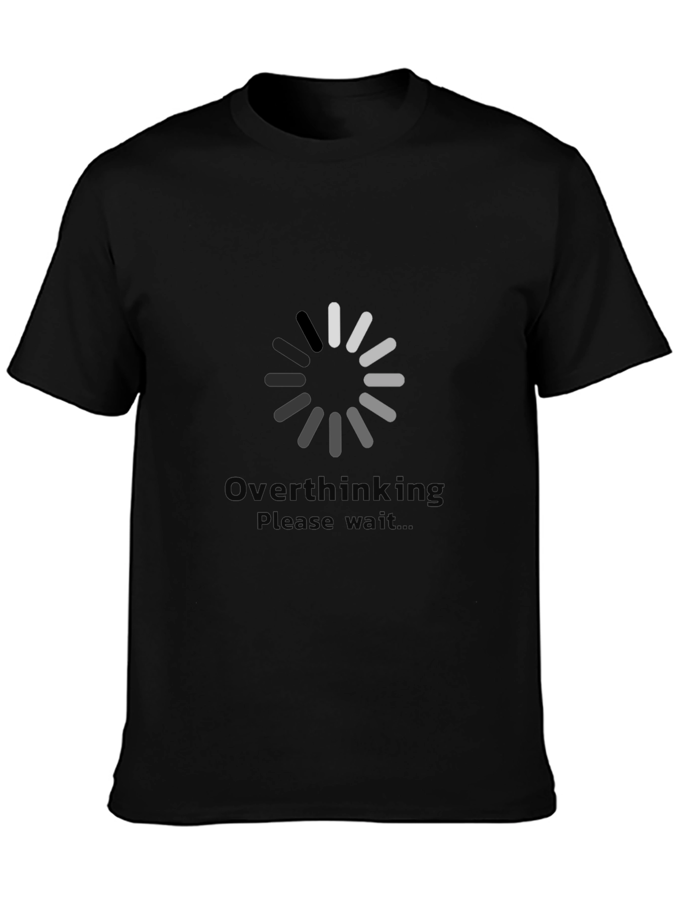 Overthinking Loading T-Shirt - Soft Cotton Tee