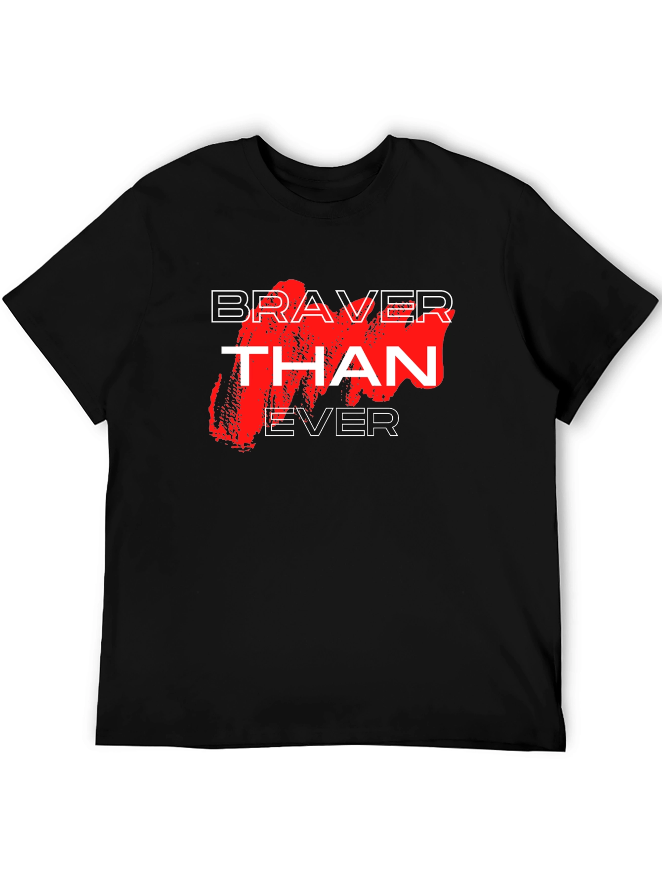 Braver Than Ever Graphic Tee - Black