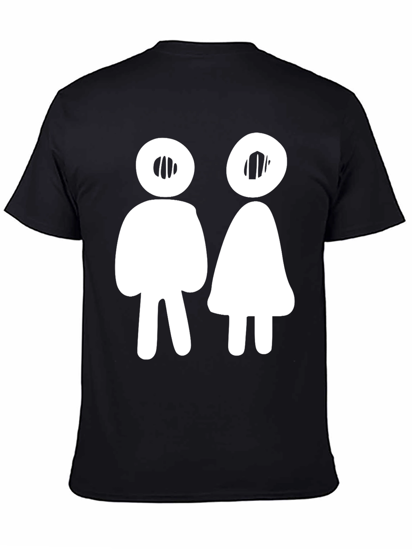 Minimalist Unisex T-Shirt with Gender Icon Design