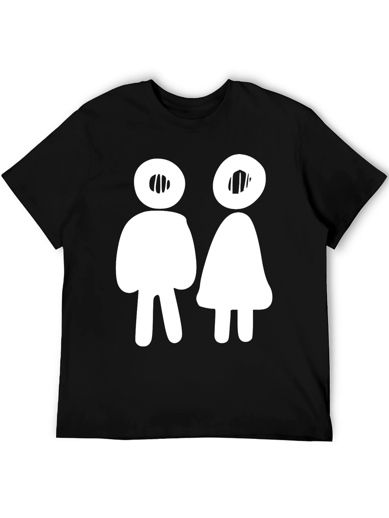 Minimalist Unisex T-Shirt with Gender Icon Design