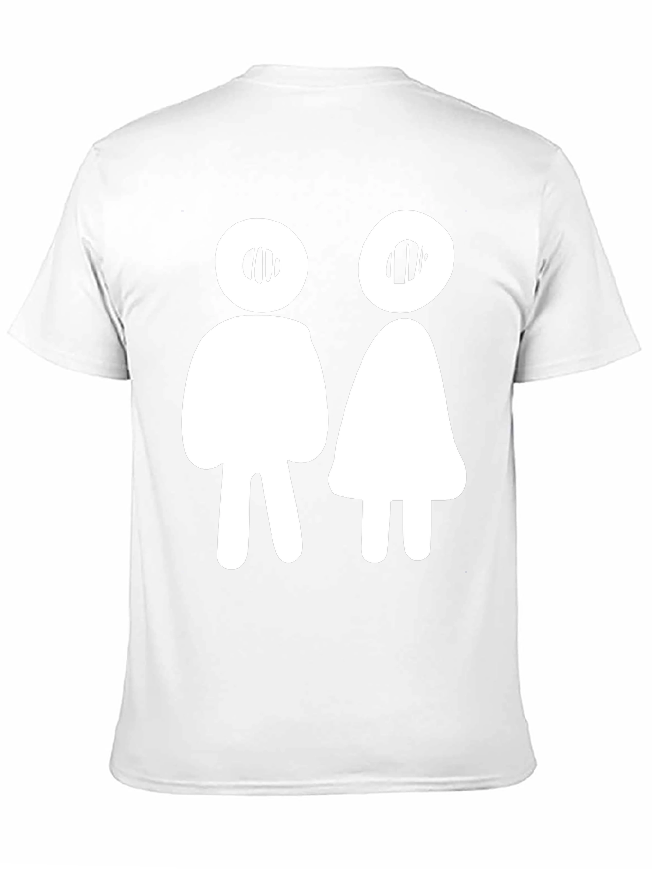 Minimalist Unisex T-Shirt with Gender Icon Design
