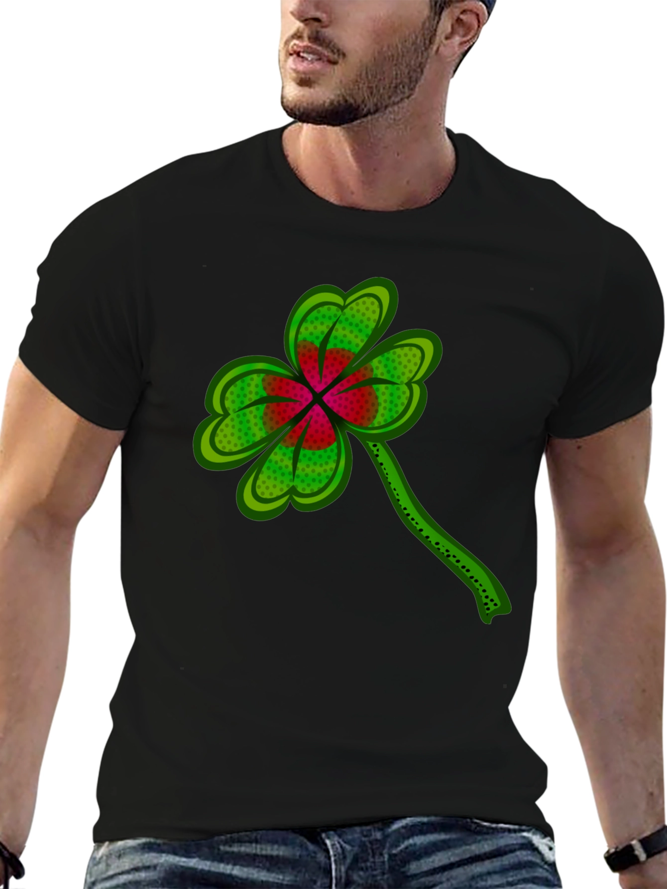 Lucky Clover Graphic Tee - St. Patricks Day Shirt