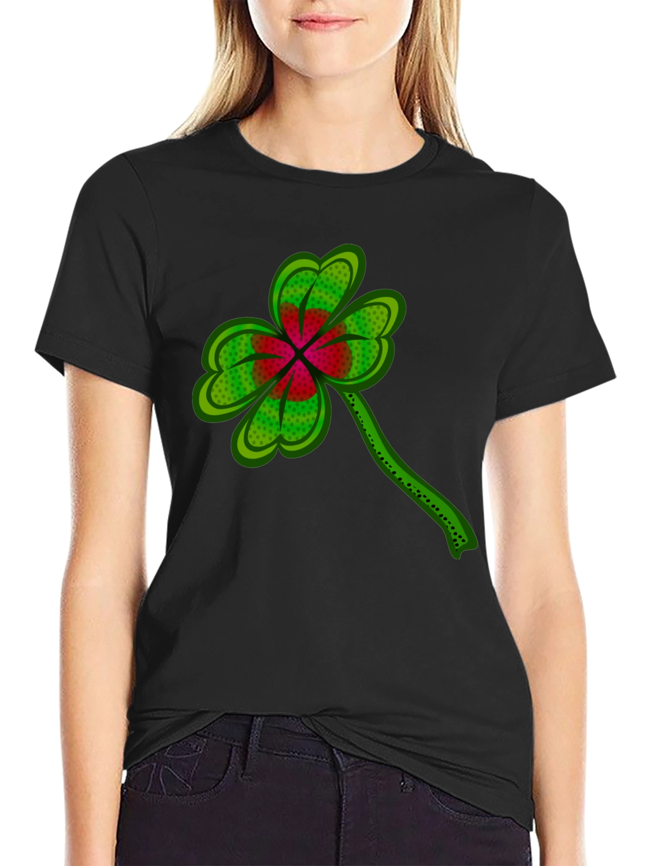 Lucky Clover Graphic Tee - St. Patricks Day Shirt