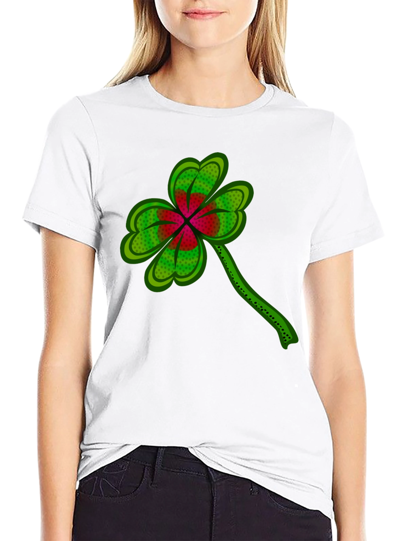 Lucky Clover Graphic Tee - St. Patricks Day Shirt